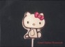 146sp Bye Bye Kitty Chocolate Candy Lollipop Mold 146sp Bye Bye Kitty Chocolate Candy Lollipop Mold